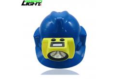 China Safety LED Miners Head Lamp With OLED Display 20000lux Waterproof IP68 supplier