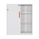 School Furniture Narrow Edge Double Door Filing Cabinet With Cyber Lock for sale