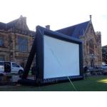 Multipurpose Inflatable Movie Screen Logo Printing Customized Design for sale