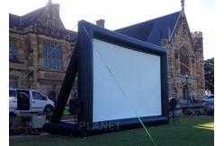 China Multipurpose Inflatable Movie Screen Logo Printing Customized Design supplier