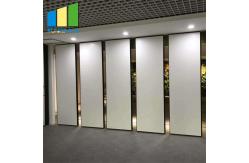 China Modern  Interior Office Moving Operable Partition Wall With Suspended Track System supplier