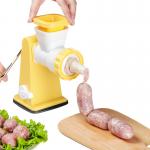Shule Hand Crank Household Meat Mincer ABS PC With Nozzles for sale