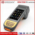 Wifi Gsm Gps android Handeld Terminal PDA Printer with Biometrics Fingerprint Scanner for Mobile Ticket Checking for sale