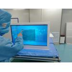 400nits 86 Portrait Transparent LCD Display FCC For Trade Show