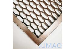 China PVDF Expanded Metal Sheet 4x8 XPM Mesh Wall Panels supplier