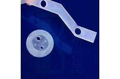 China Optical High Purity Perforated Quartz Shaped Parts Clear supplier