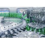 High Accuracy Carbonated Filling Machine Gas Filling Line For Soft Drink for sale