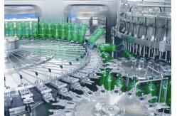 China High Accuracy Carbonated Filling Machine Gas Filling Line For Soft Drink supplier
