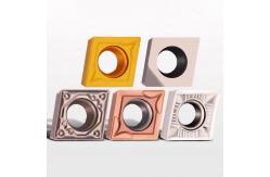 China Precision CCMT CNC Insert For Steel Stainless Steel And Aluminum Processing supplier