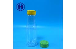 China 11oz 330ml Bpa Free Clear Plastic Spice Jar With Caps supplier