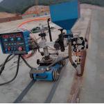 Intermediate Frequency Electric Automatic Fillet Welding Machine For Tank Base Plate