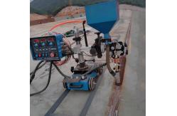 China Intermediate Frequency Electric Automatic Fillet Welding Machine For Tank Base Plate supplier