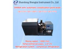 China Semi Automatic Crystallization Point Tester Compressor Refrigeration ± 0.5 ℃ ASTM D852 supplier