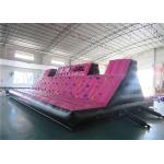 Huge Insane Inflatable Obstacle Challenges For Adult With Digital Printing Logo