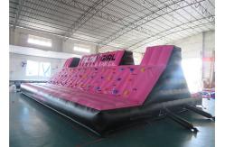 China Huge Insane Inflatable Obstacle Challenges For Adult With Digital Printing Logo supplier