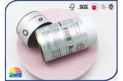 China 4C Print Round Paper Packaging Tube Embossing Inner Eco Friendly supplier