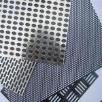 1mm Hole  Hexagonal Sheet Aluminum Perforated Metal Mesh Grille Sheet for sale