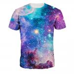 Cotton Dry Fit 3d Colorful Sublimation Printing T Shirts Artistic Style for sale