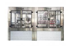 China Full Automatic Water Filling Machines , 3L - 5L PET Monoblock Bottling Machine supplier