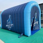 Full digital printing Inflatable giant Tunnel custom outdoor Inflatable channel inflatable advertising for sport events for sale