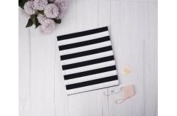 China Natural Moisture Wicking Healthy And Simple Striped Knit Fabric For T-Shirt supplier