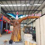Animatronic Dinosaur Gate Customization For Shopping Mall for sale