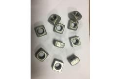 China Single Chamfer HDG M3 TO M24 6T Stainless Steel Square Nuts supplier