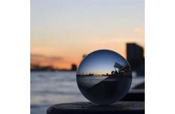 China Home Decoration Solid Acrylic Sphere , Clear Acrylic Contact Juggling Ball supplier