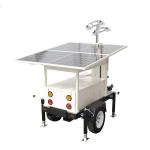High Performance Solar Powered Lighting Towers Portable Solar Led Lighting Trailer For Temporary Lighting for sale
