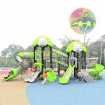 Planet Theme Industrial Playground Set Slide Customized  Childrens Indoor Slides for sale