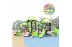 China Planet Theme Industrial Playground Set Slide Customized  Childrens Indoor Slides supplier
