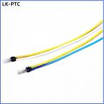 30V PTC Thermistor Sensor MZ6 60(℃)-180(℃) 520mm Motor Thermal Protector Single Core PTC Thermistor Sensor Three Core for sale
