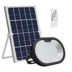 Theme Park 7000K Remote Control Solar Security Light 100lm/W Ip65 Solar Flood Light for sale