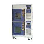 Two Zones 98％RH 408L Thermal Shock Test Chamber for sale