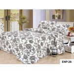 Pigment Printed Brushed Microfiber Duvet Cover Polyester Bedsheet Set 3pcs for sale