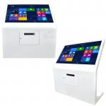 Interactive LED Auto Paper Loading USB A4 Laser Printer Kiosk With QR Code Scanner for sale