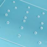 Thickened 9 Inch Wafer Calibration Quartz Glass Plate High Temperature