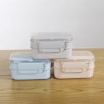 Pink Plastic Lunch Boxes Microwave With Tableware Container for sale