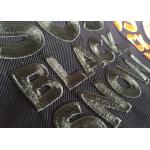 3D Raised Logo Woven Custom Embroidered Patches Sew On Cloth Badges