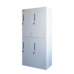 0.5~1.0mm Dormitory Metal Lockers KD Structure Steel Locker Storage for sale
