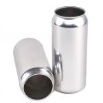 SGS Disposable Aluminium 16oz Beer Can With Smooth Top Edge for sale