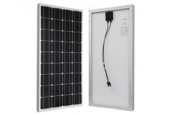 China Roof / Ground Grade A Mono Solar Panels , High Conversion Rate Black Solar Panels supplier