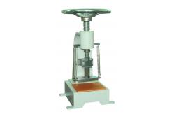 China Rubber Sample Cutter JIS / UL / ASTM Manual Rubber Testing Equipment supplier