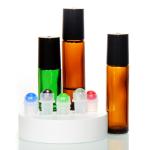 Custom 5Ml 10Ml 15Ml Glass Perfume Roll On Bottle With Stainless Steel Roller Ball for sale