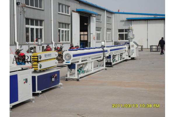 LDPE Rigid HDPE Conduit Plastic Pipe Production Line For Sweage