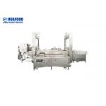Automatic Steam Heating Vegetable Blanching Machine For Potato Chips for sale