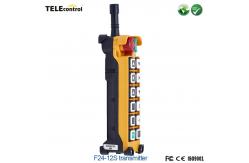 China UTING Industrial Remote Control F24-12S Handy Transmitter With EMS Start Button supplier