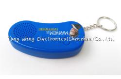 China Customizable Foot Shaped Music Keychain with recordable sound box supplier