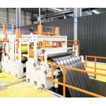 Hydraulic 15kw 3x1350mm Steel Coil Slitting Machine With Recoiler for sale