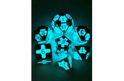 China Dragon And Dungeon Led Luminous Dice ABS Plastic RPG Games Button Battery 3V supplier